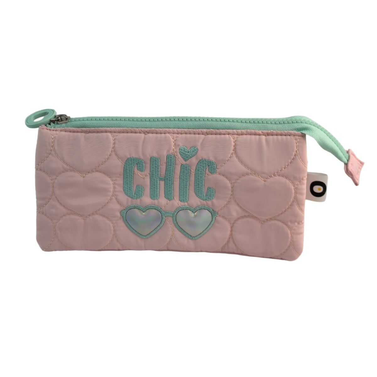 Imagen 0 de Estuche triple Blin Blin Chic Toybags rosa