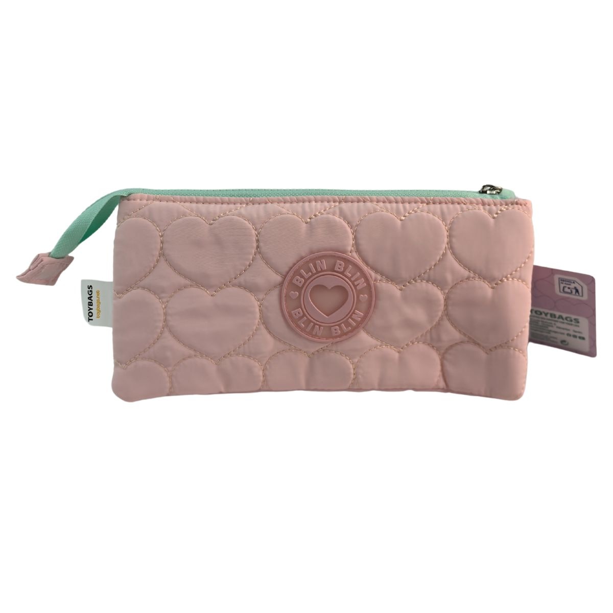 Estuche triple Blin Blin Chic Toybags rosa Rosa-2