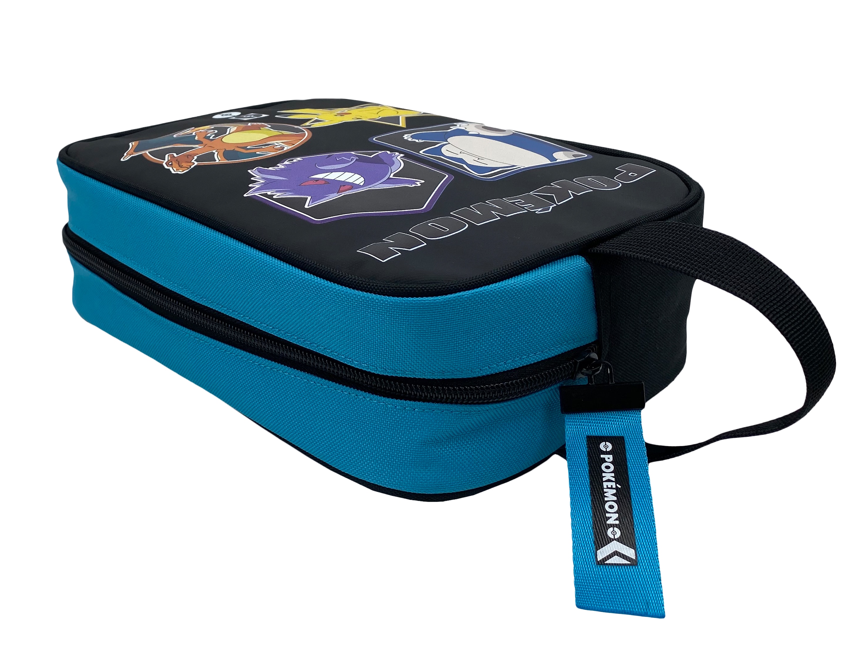 Necessaire Pokémon Battle CyP Brands preto multicor Cinzento-escuro-4
