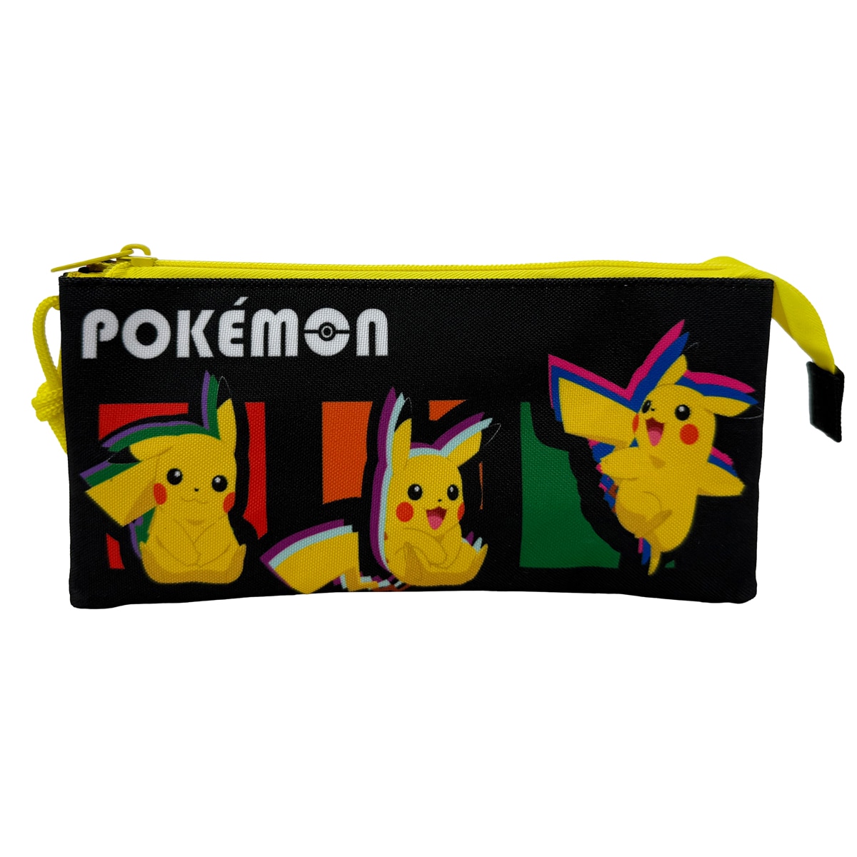 Imagen 0 de Portotodo triple Pokémon Cuadros CyP Brands negro multicolor