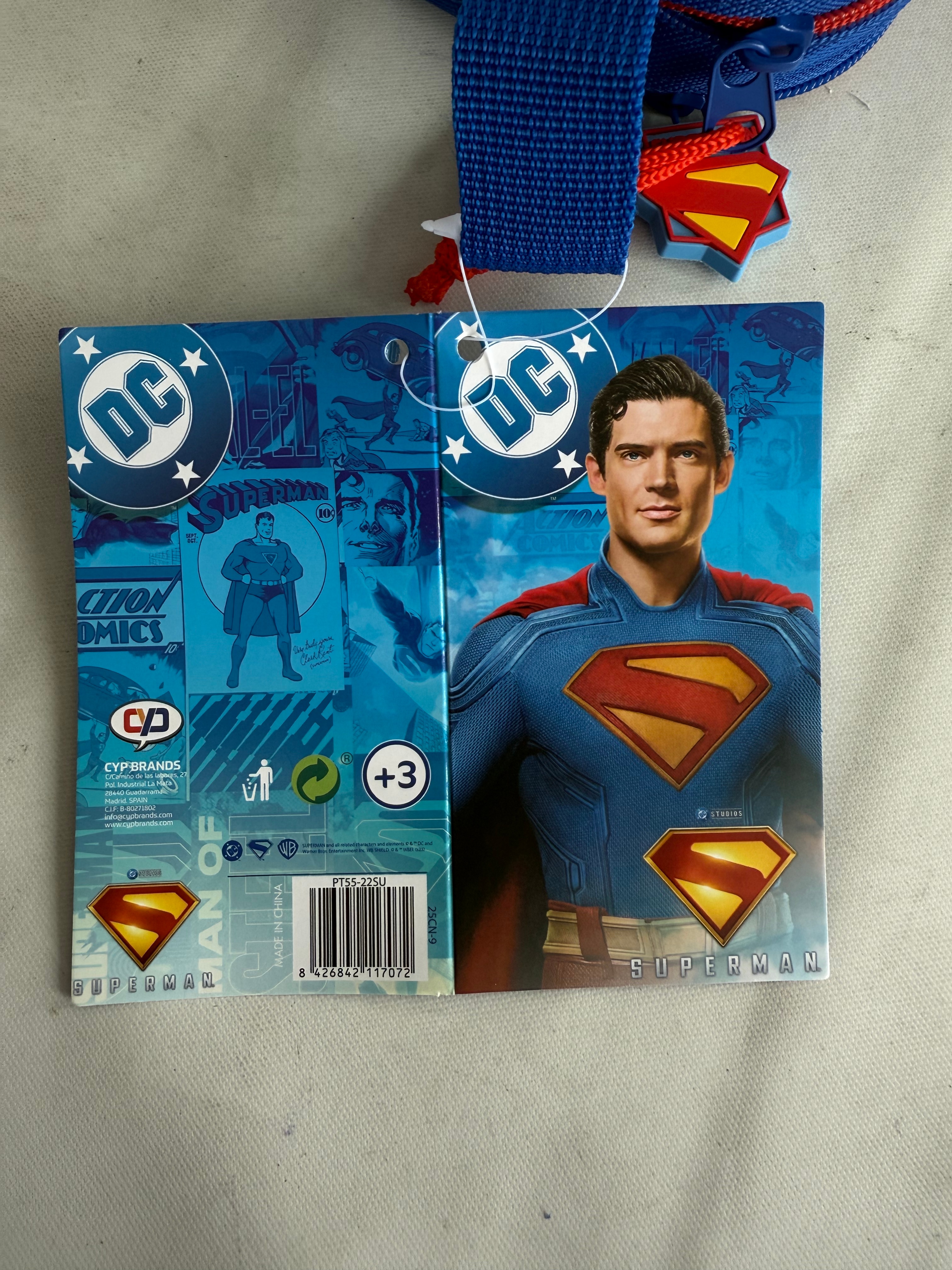 Portatodo redondo Superman Comic Collection CyP Brands azul negro rojo Azul-5