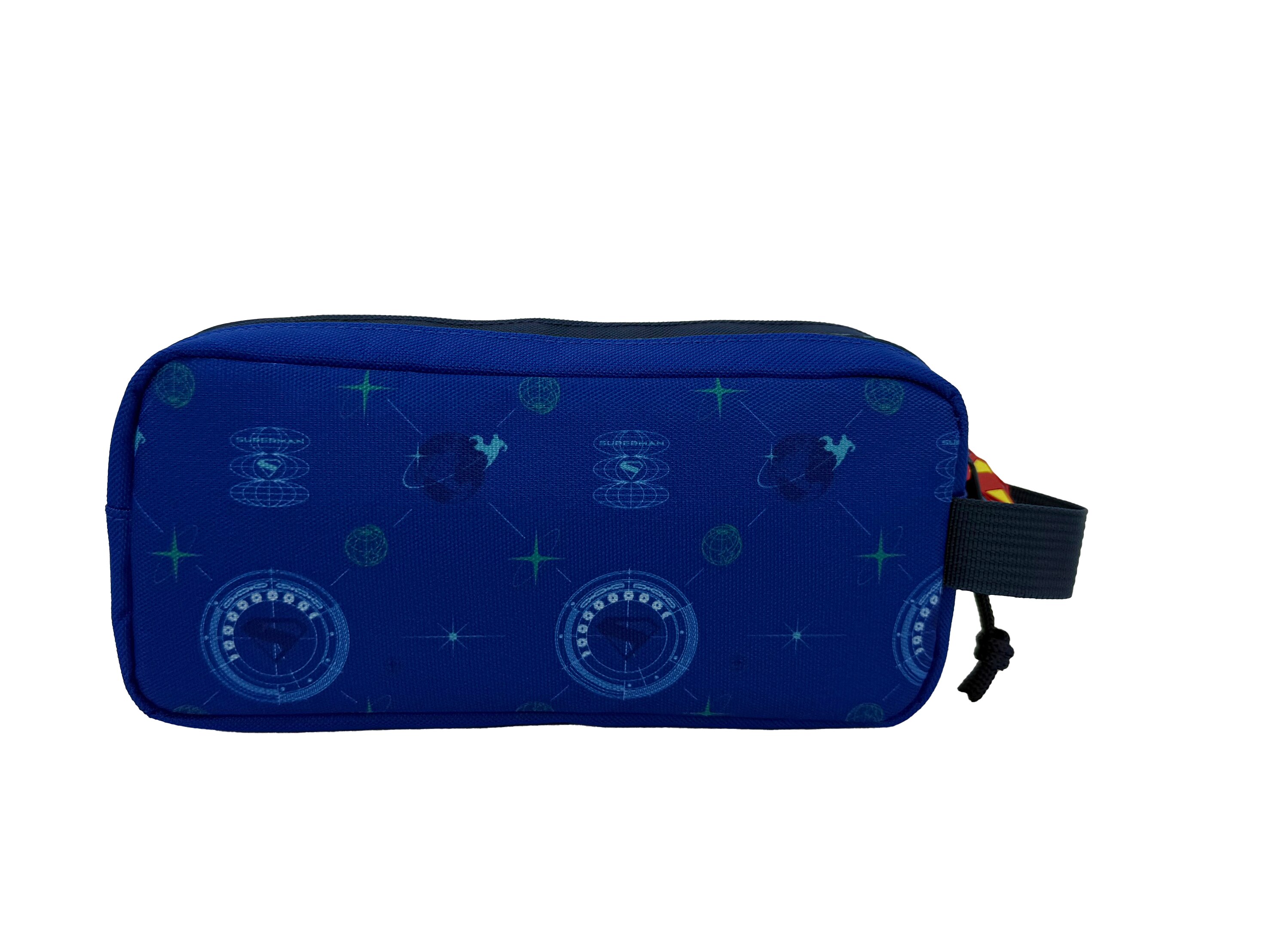 Portatodo redondo Superman Blue Collection CyP Brands negro azul Azul-3