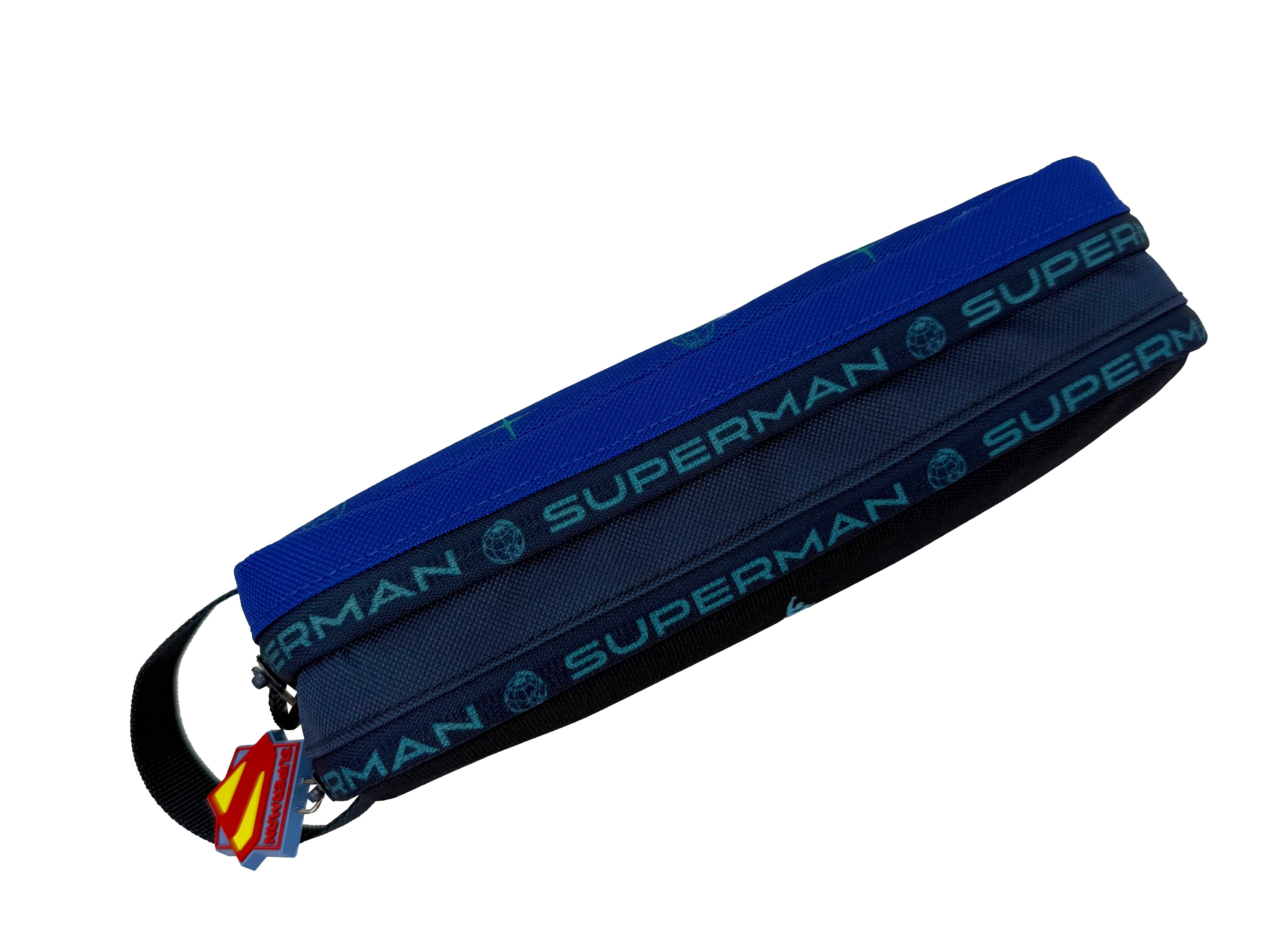Portatodo redondo Superman Blue Collection CyP Brands negro azul Azul-4