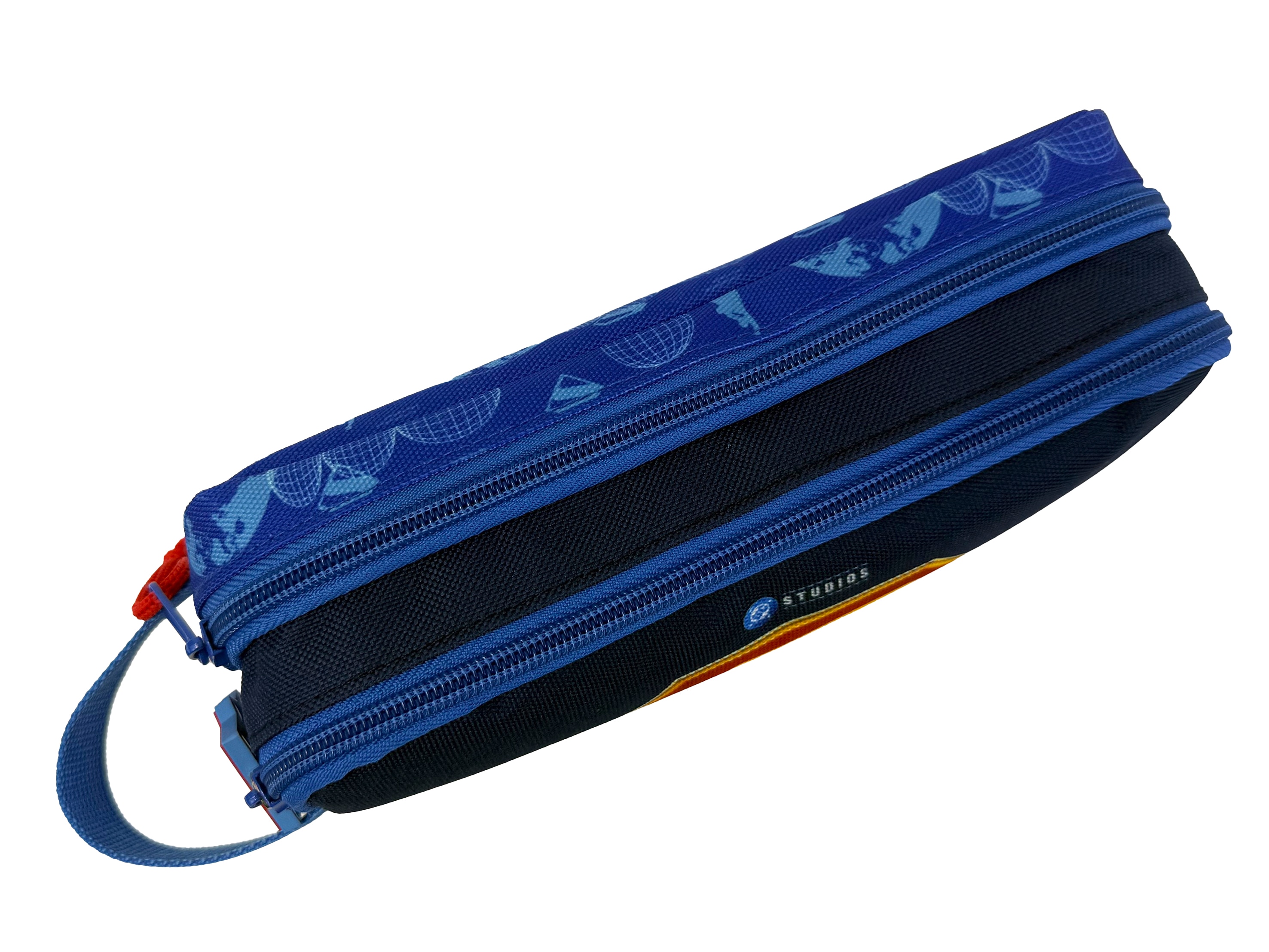 Portatodo redondo Superman Shield CyP Brands azul rojo amarillo Azul-3