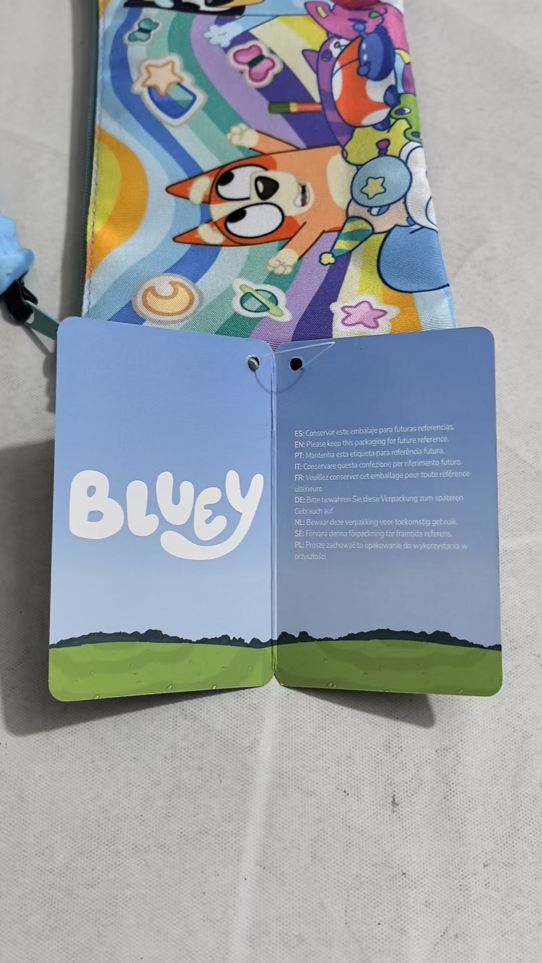 Estojo Triplo com Cinco Compartimentos Stickers  CyP Brands Multicolor Multicolor-6