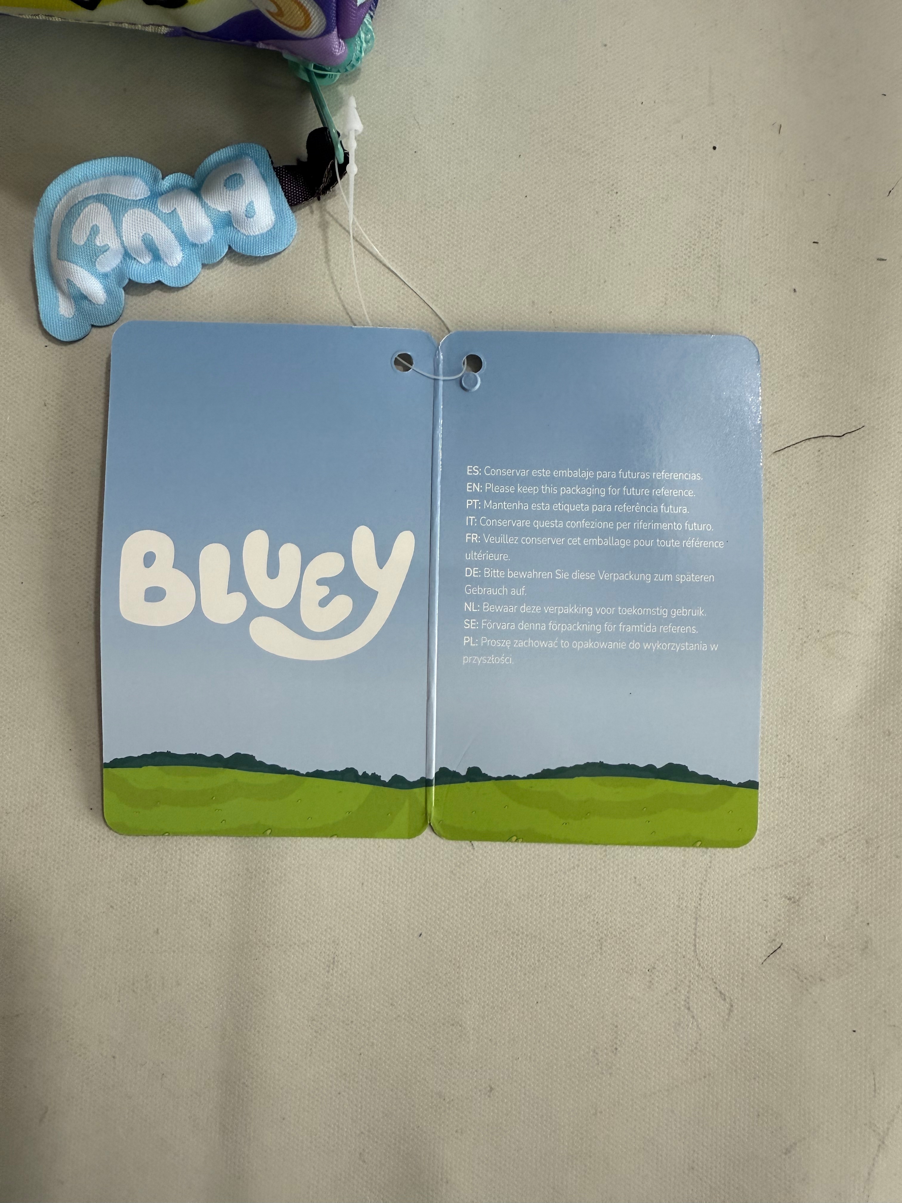 Estojo Redondo Bluey Stickers CyP Brands Multicolor Multicolor-5