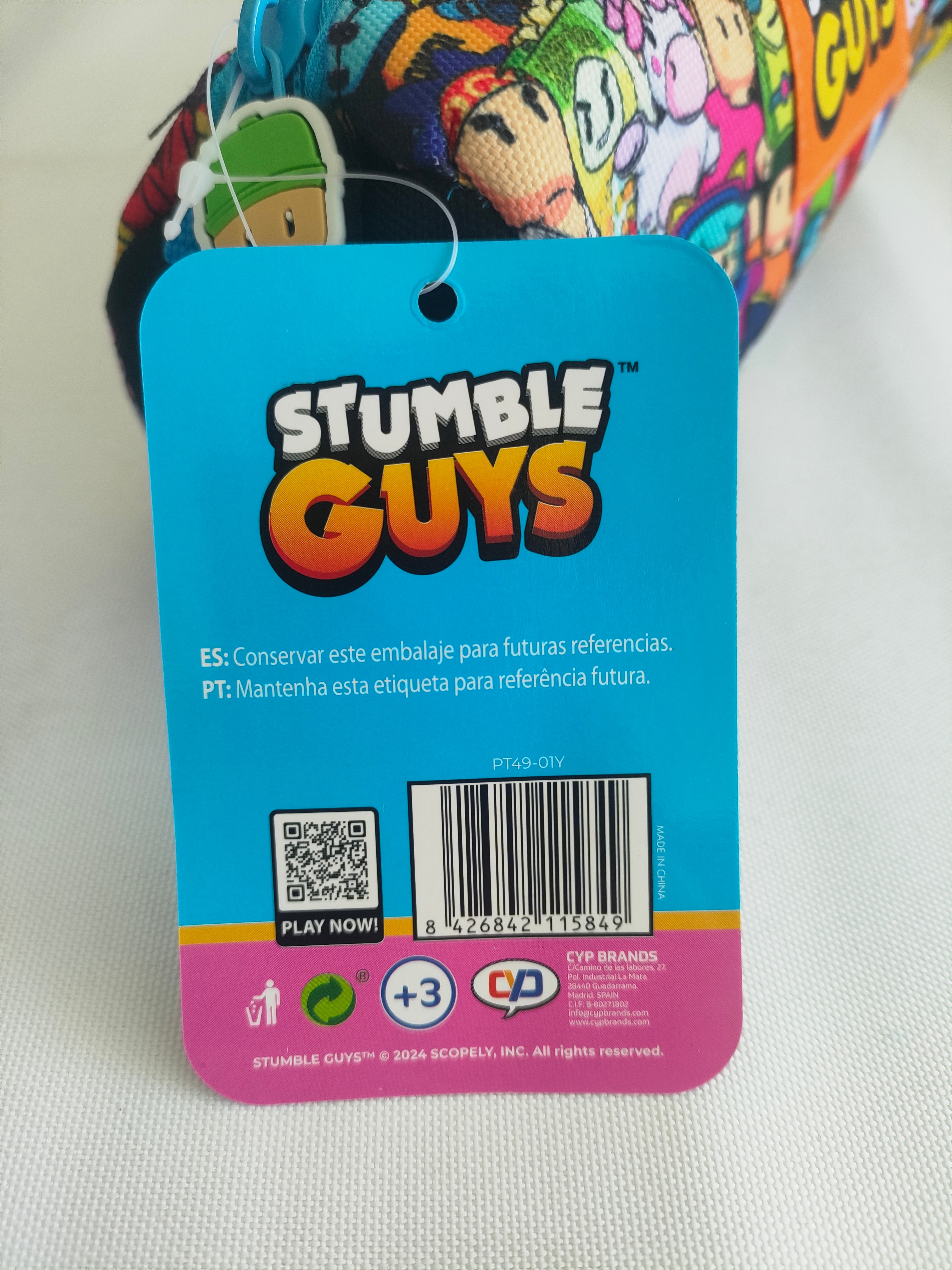 Portatodo redondo Stumble Guys CyP Brands multicolor Multicolor-5