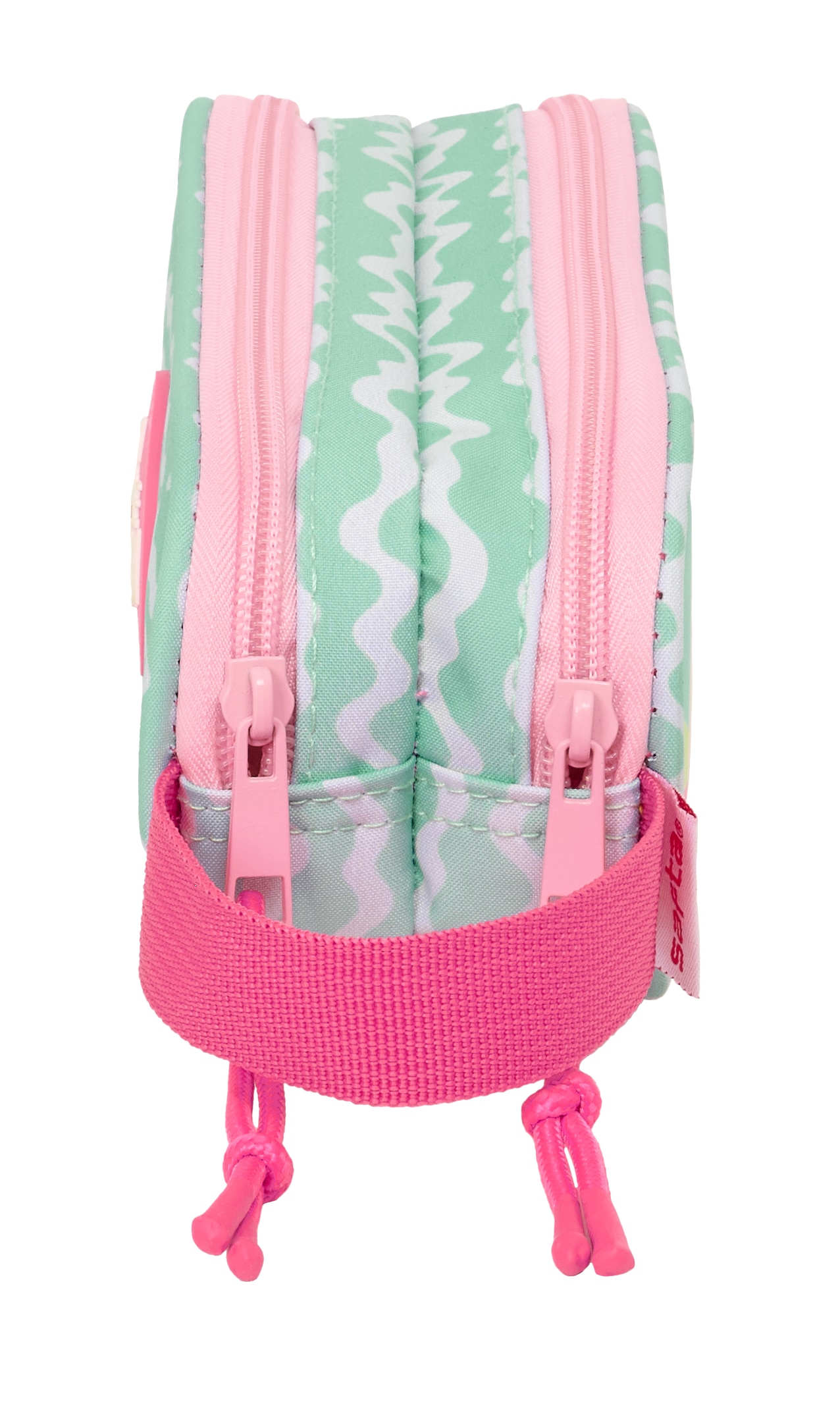 Portatodo doble Stitch Ice Cream Safta rosa 3