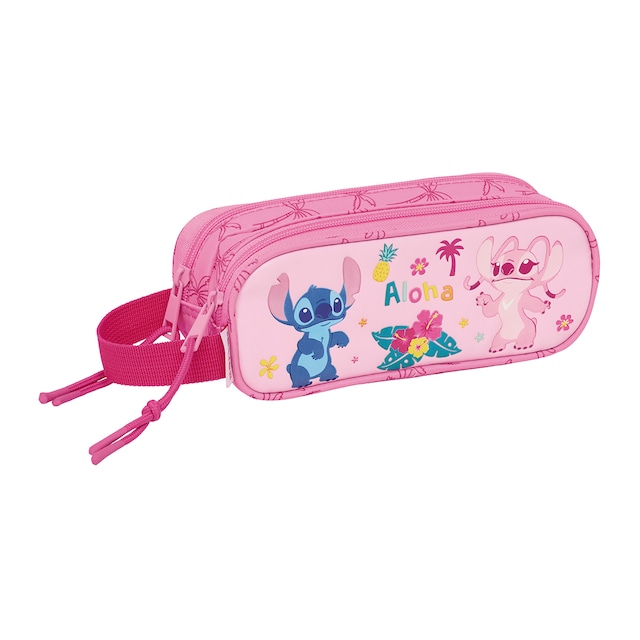 Imagen 0 de Portatodo doble Stitch Chill Safta menta y rosa