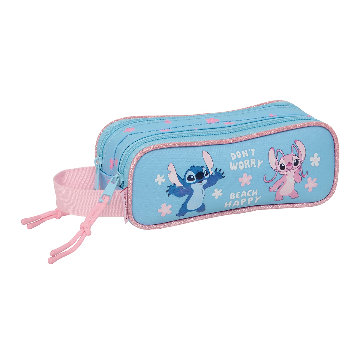 Imagen 0 de Portatodo doble Stitch Happy Safta celeste