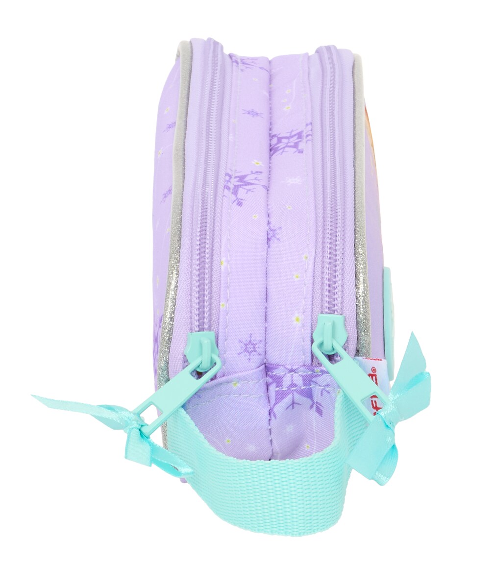 Estojo duplo Frozen Spirit Safta lilás 3