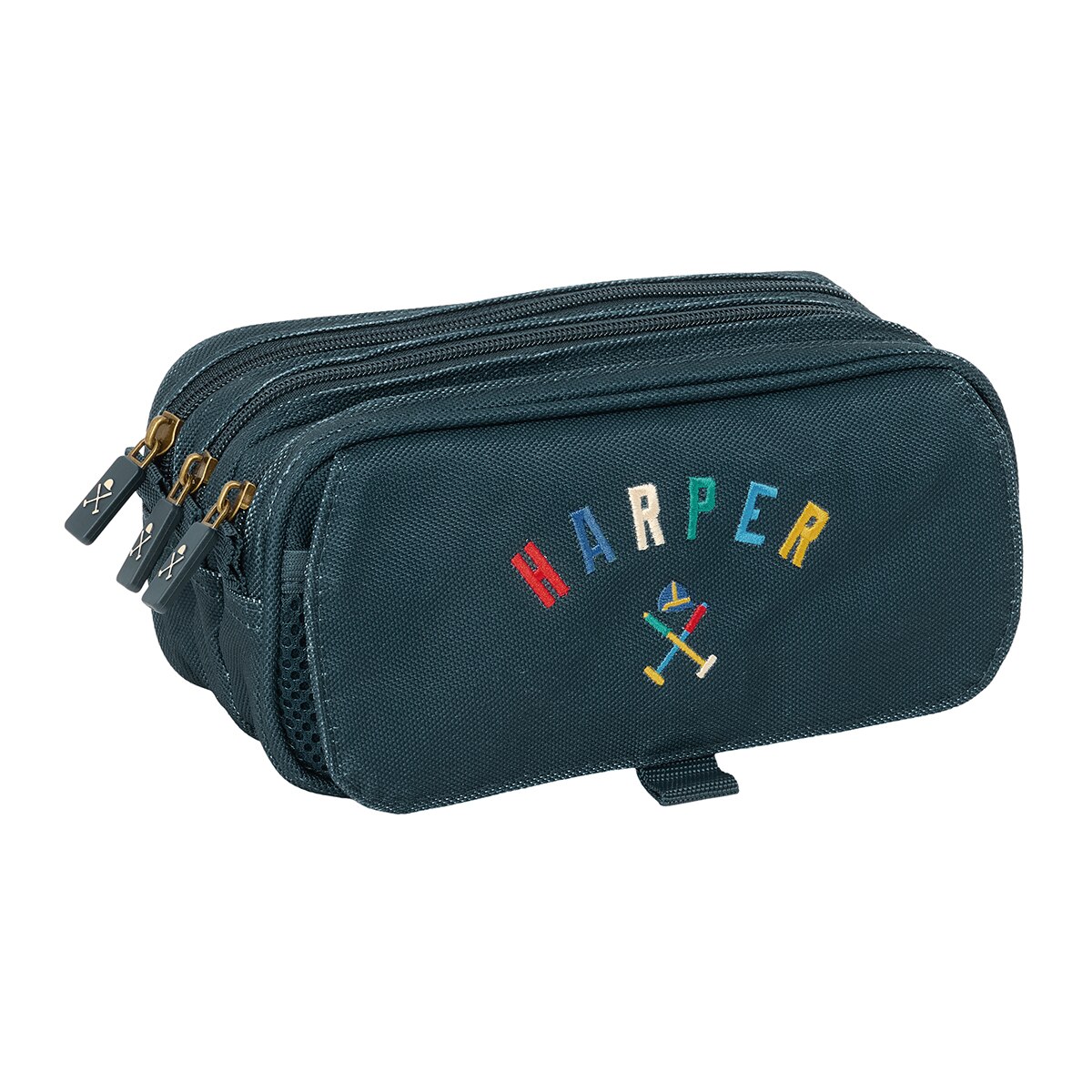 Portatodo triple big Harper & Neyer azul marino 1