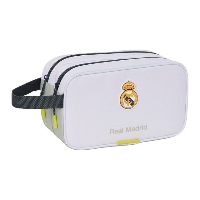 Imagen 0 de Neceser 2 cremalleras adaptable a carro Real Madrid 1ª Equipacion 25/26 blanca