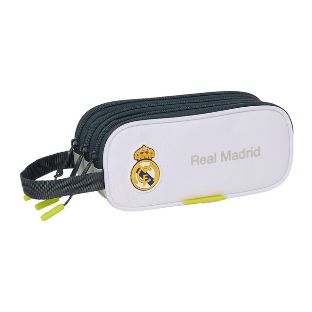 Imagen 0 de Portatodo triple Real Madrid 1ª Equipacion 25/26 blanca