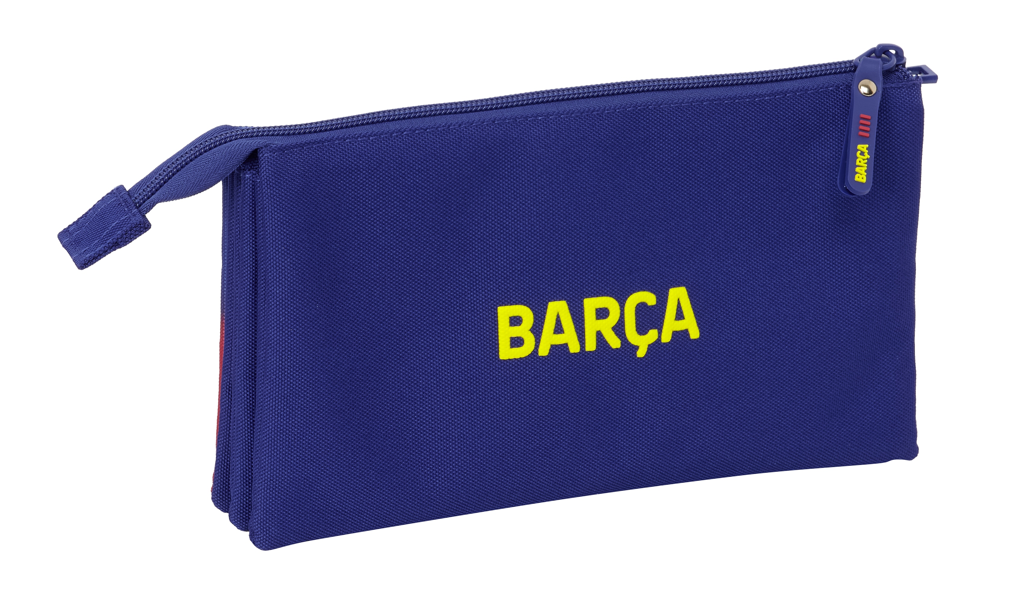 Portatodo triple F.C. Barcelona 1ª Equipacion 25/26 azul y granate 2