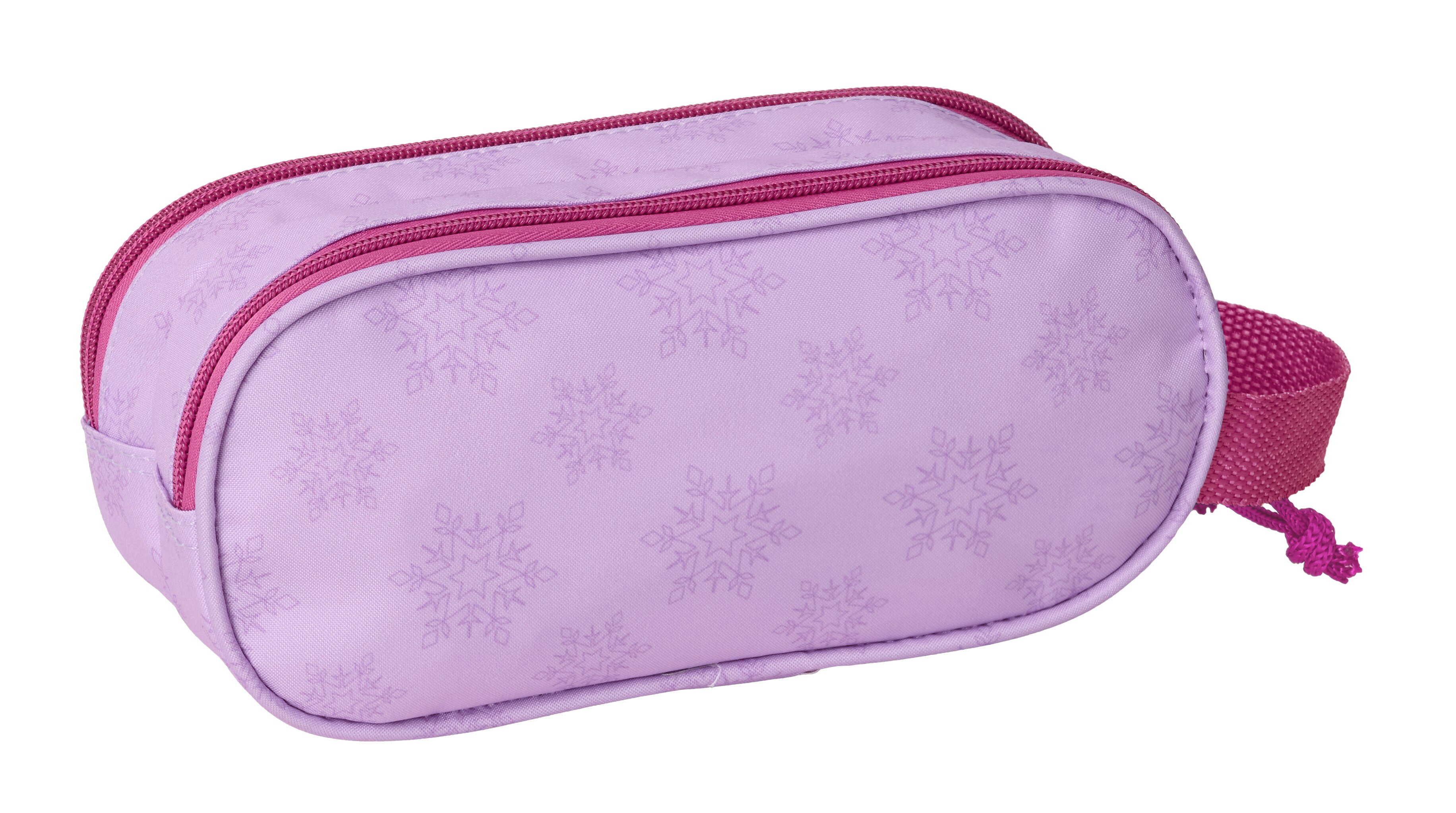 Estojo duplo 3D Frozen Safta celeste e rosa 2