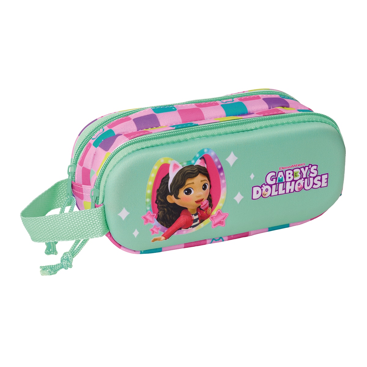 Portatodo doble 3D Gabby's Dollhouse Safta multicolor 1