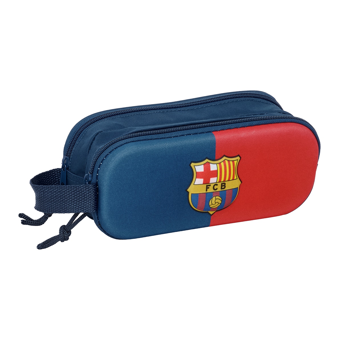 Imagen 0 de Portatodo doble 3D F.C. Barcelona azul y granate