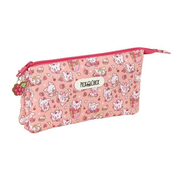 Imagen 0 de Portatodo triple Safta Rosa