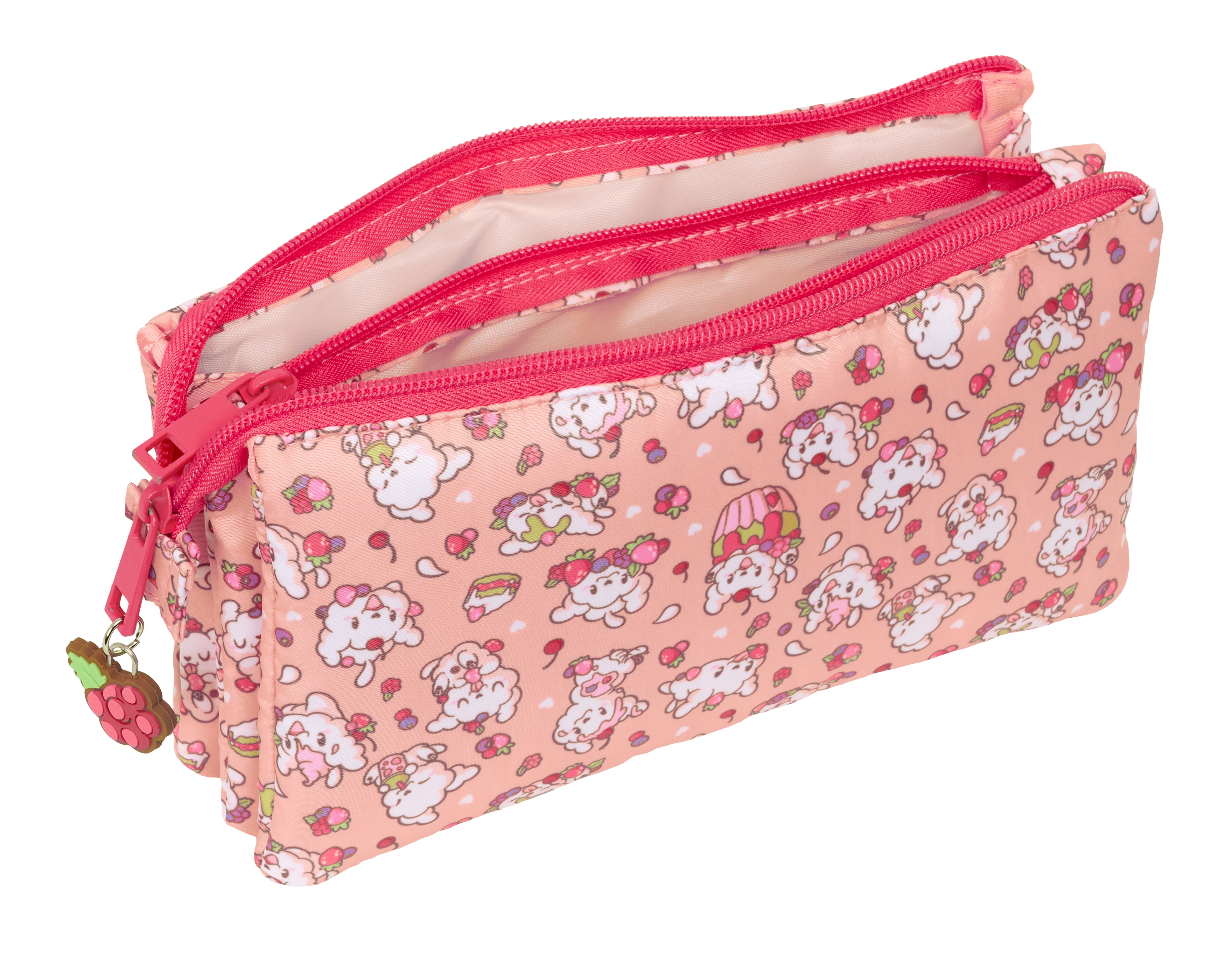 Portatodo triple Safta Rosa 3