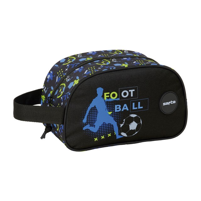 Imagen 0 de Neceser 1 asa adaptable a carro Safta Football negro