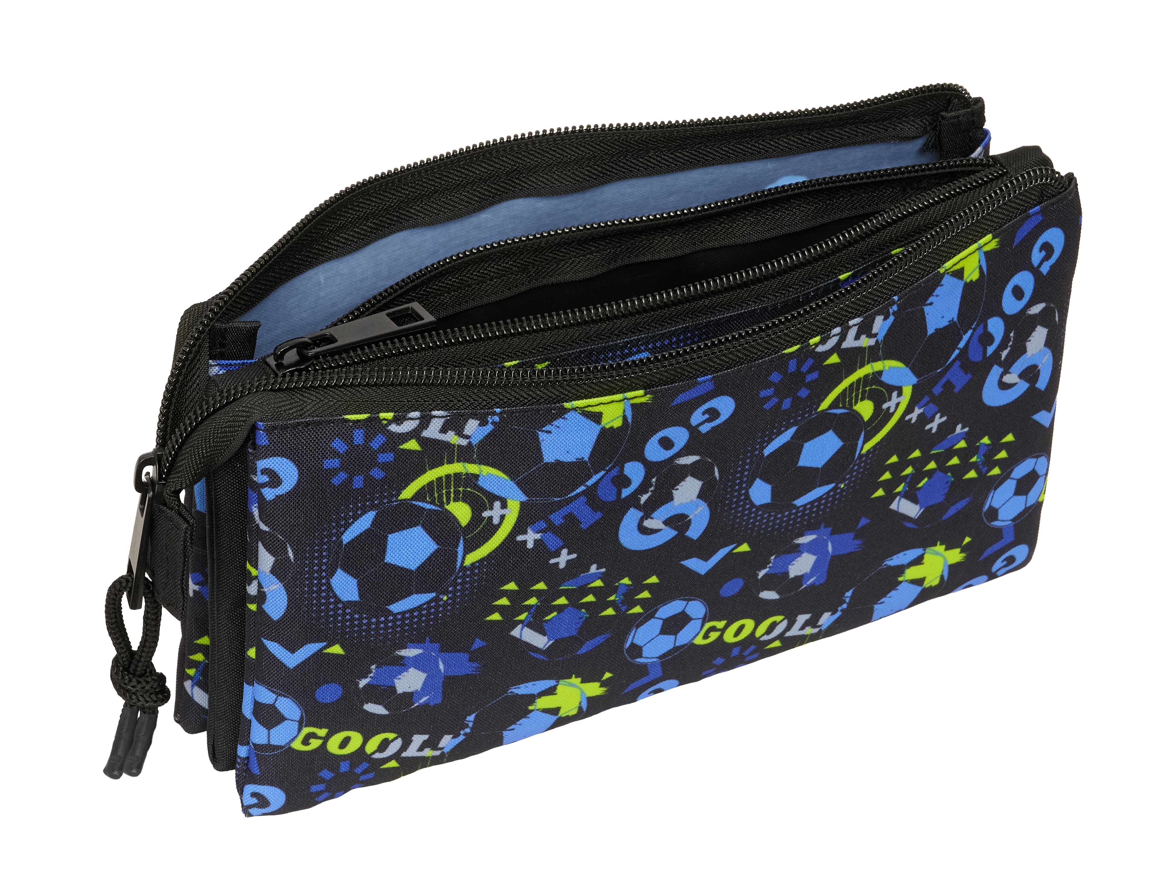 Portatodo triple Safta Football negro 3