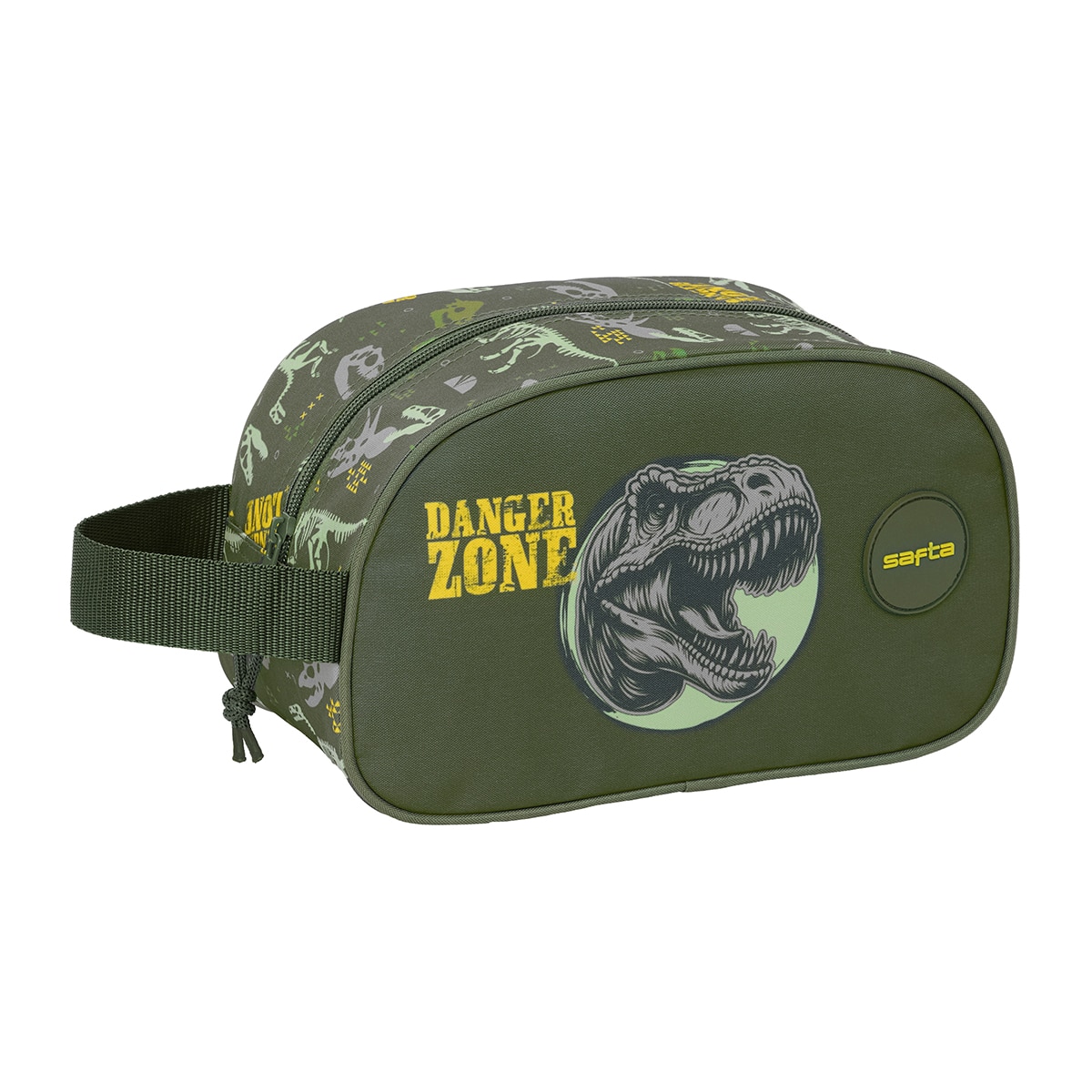 Neceser 1 asa adaptable a carro Safta T-rex verde militar 1