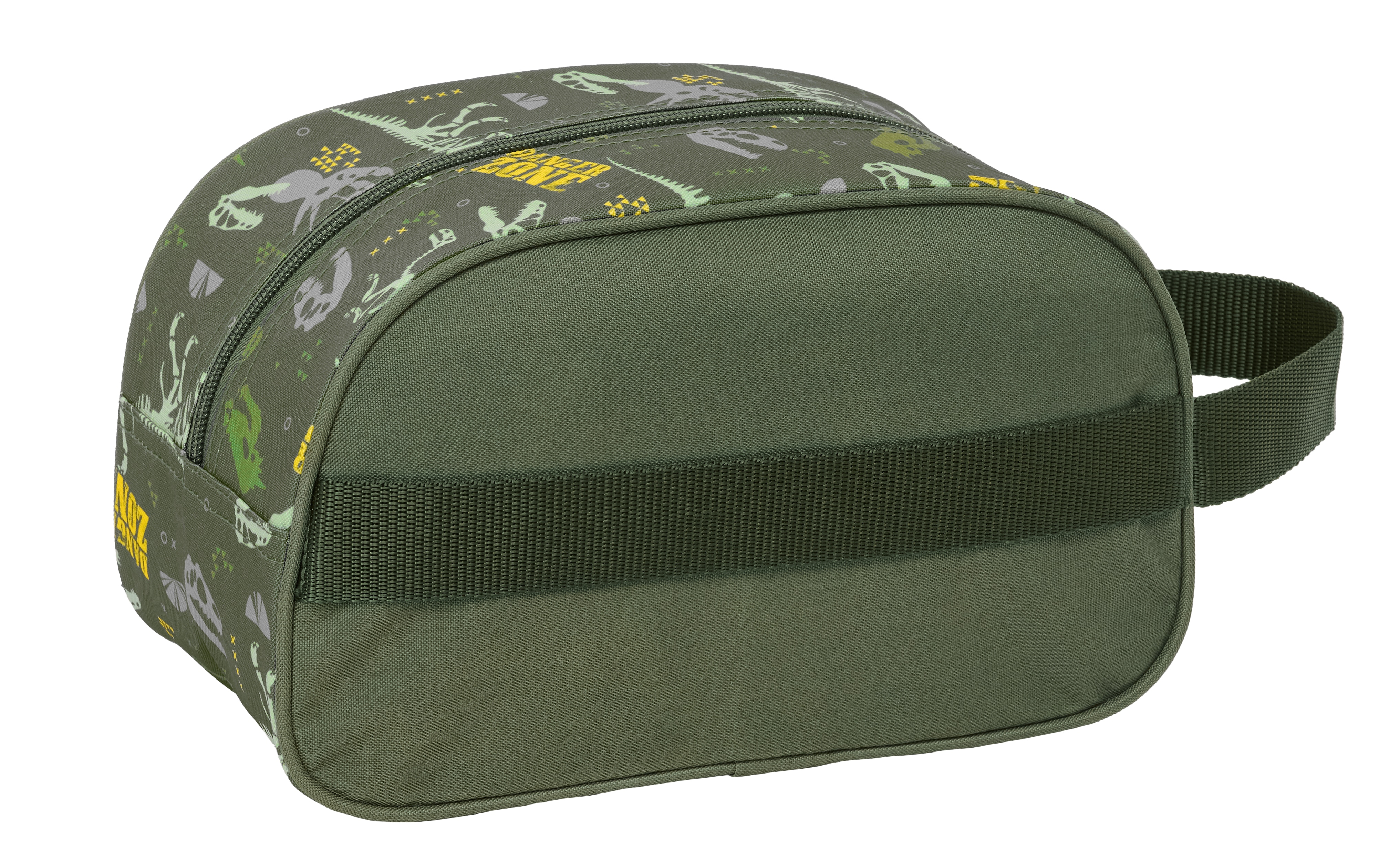Neceser 1 asa adaptable a carro Safta T-rex verde militar 2