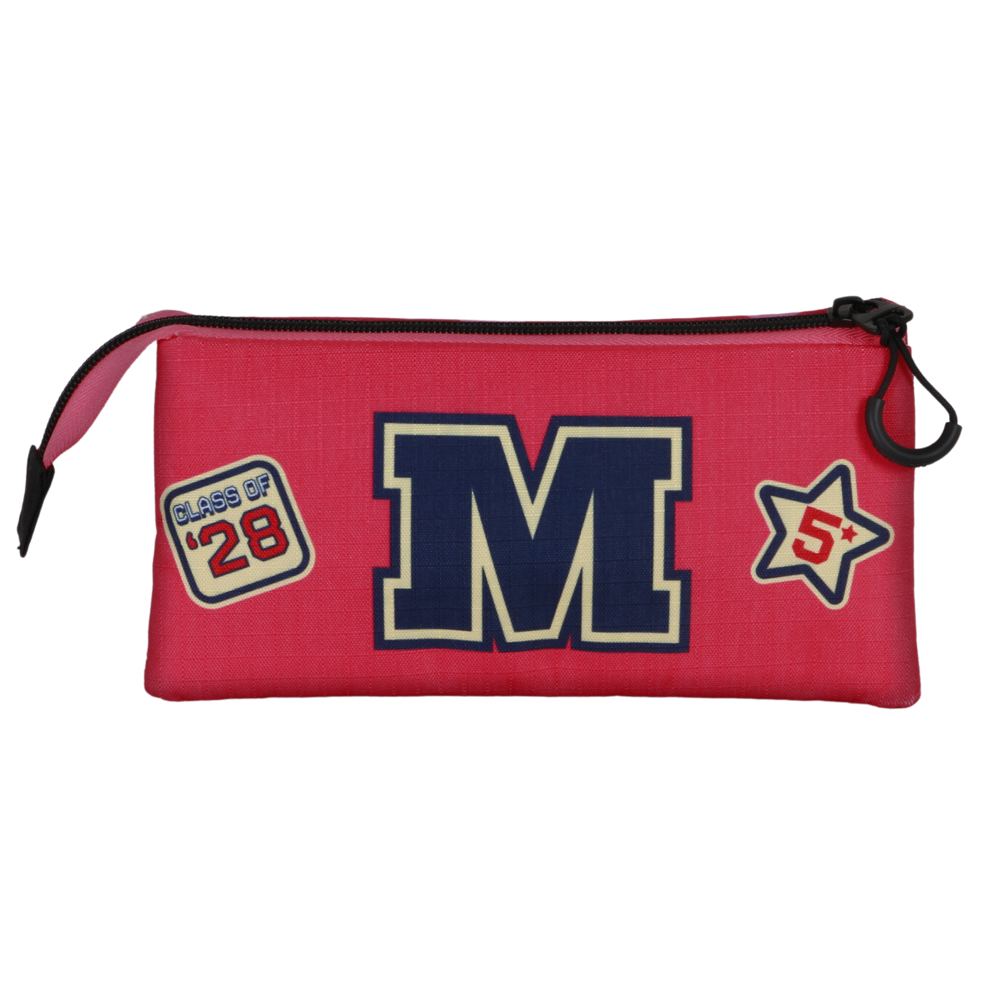 Estuche portatodo triple Minnie Mouse Class Disney Karactermania rosa Rosa-3