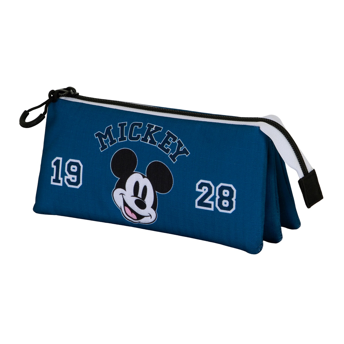 Imagen 0 de Estuche portatodo triple Mickey Mouse Class Disney Karactermania azul