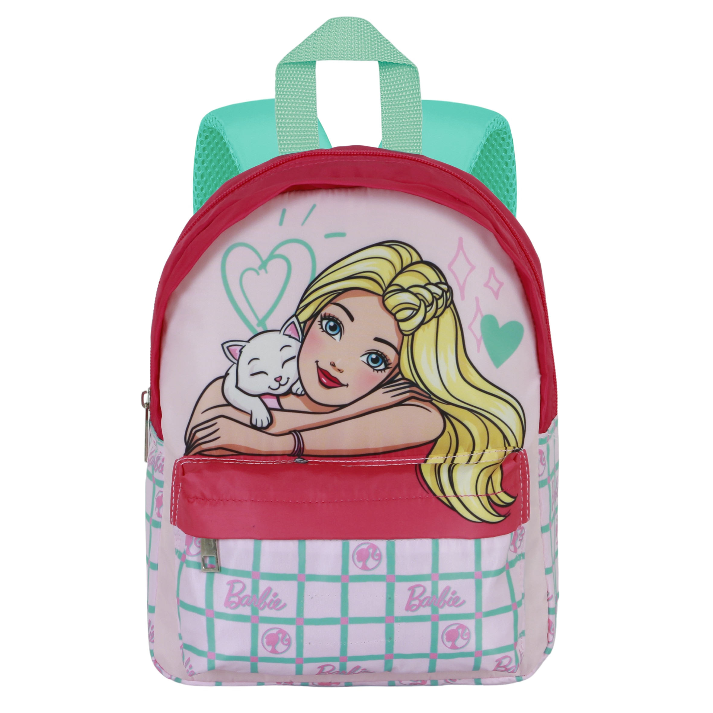 Mochila preescolar Joy Barbie Pets Mattel Karactermania rosa Rosa-2
