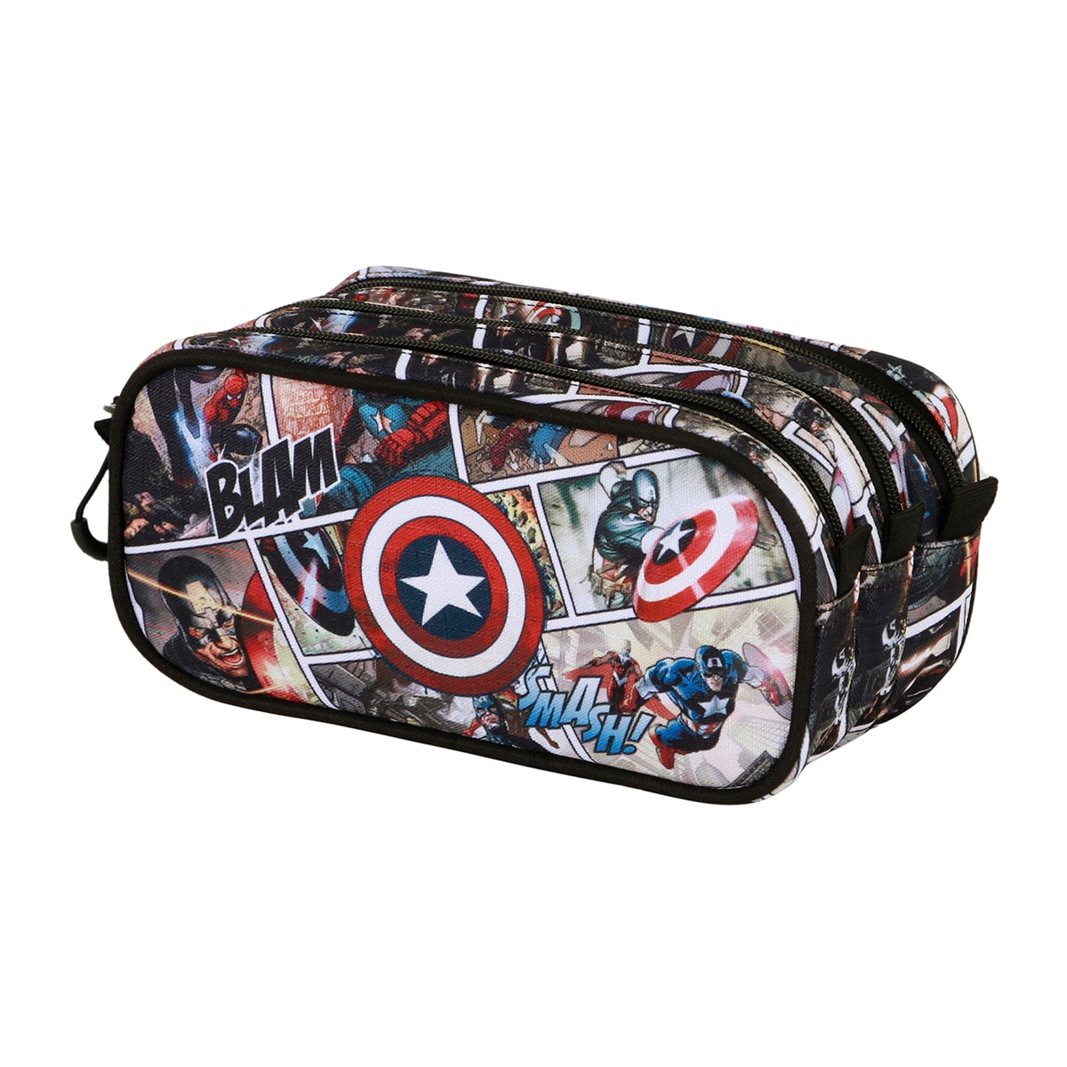 Imagem 0 de Estojo Trick FAN 2.2 Capitão América Cómic Marvel Karactermania Multicolor