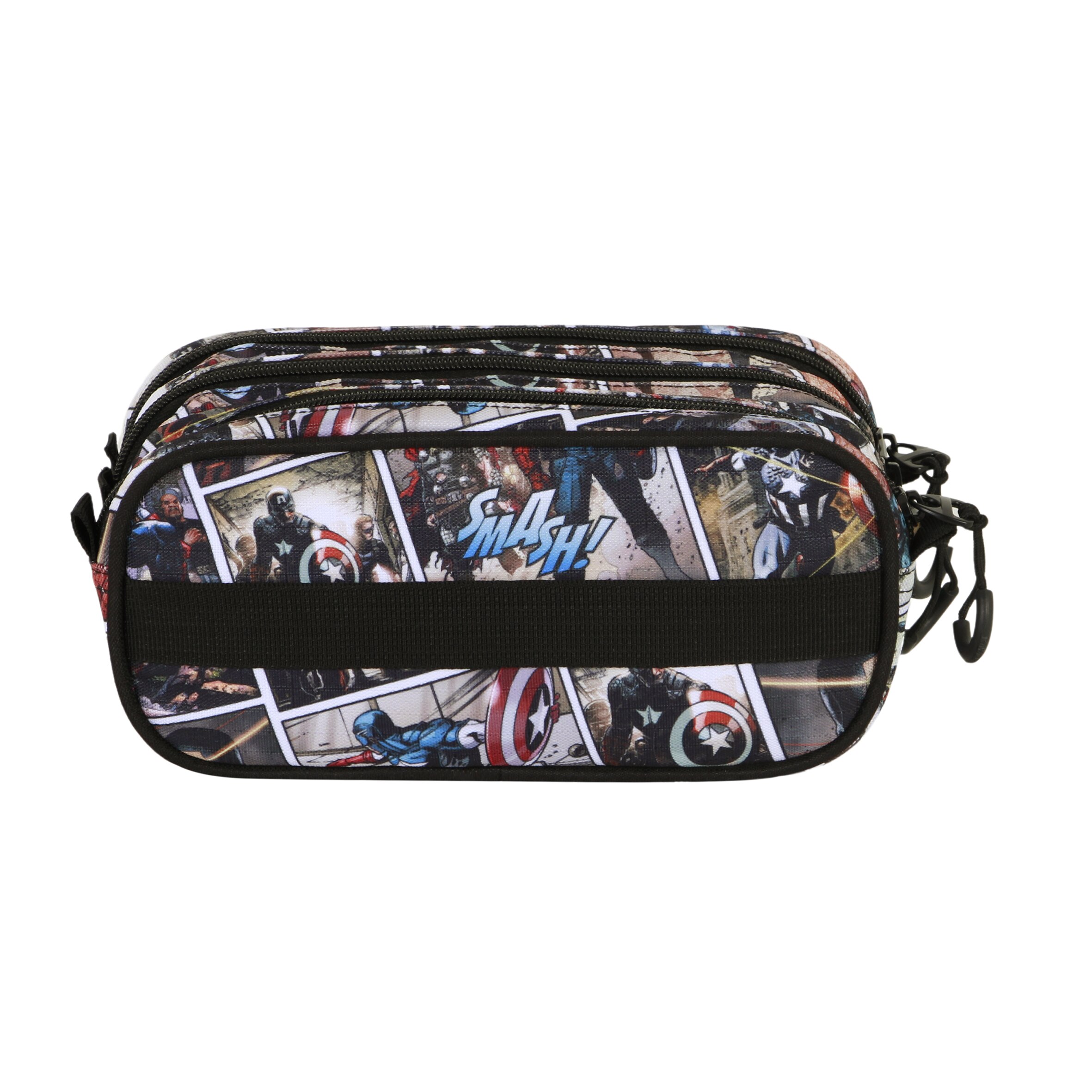 Estojo Trick FAN 2.2 Capitão América Cómic Marvel Karactermania Multicolor Multicolor-3