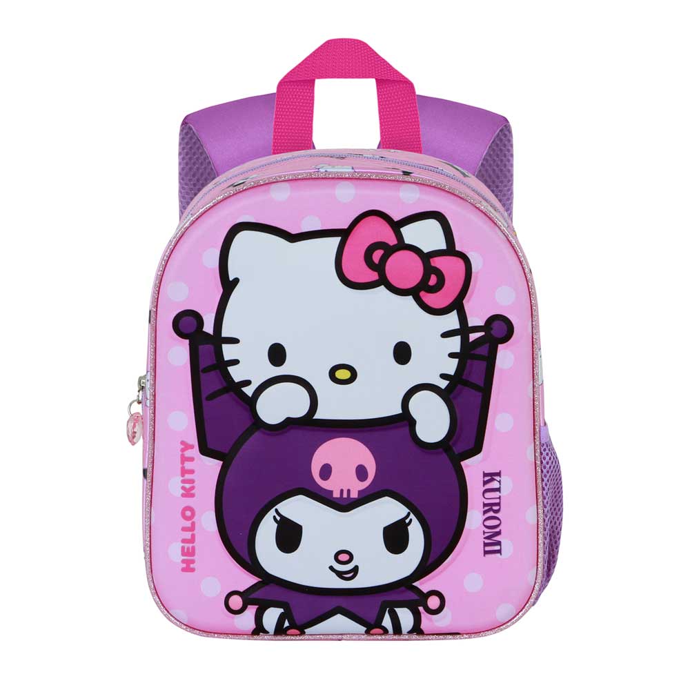 Mochila 3D Elite Hello Kitty Playful Sanrio Karactermania rosa Rosa-2