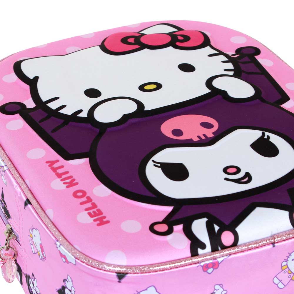 Mochila 3D Elite Hello Kitty Playful Sanrio Karactermania rosa Rosa-4