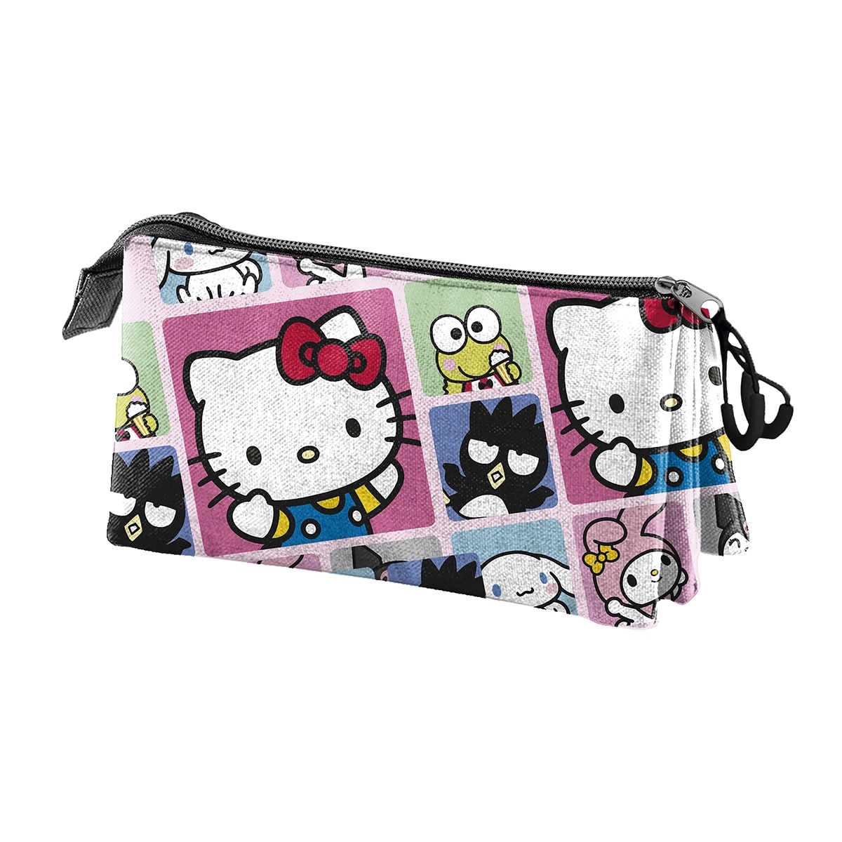 Imagem 0 de Estojo Triplo Hello Kitty Panels Sanrio Karactermania Rosa