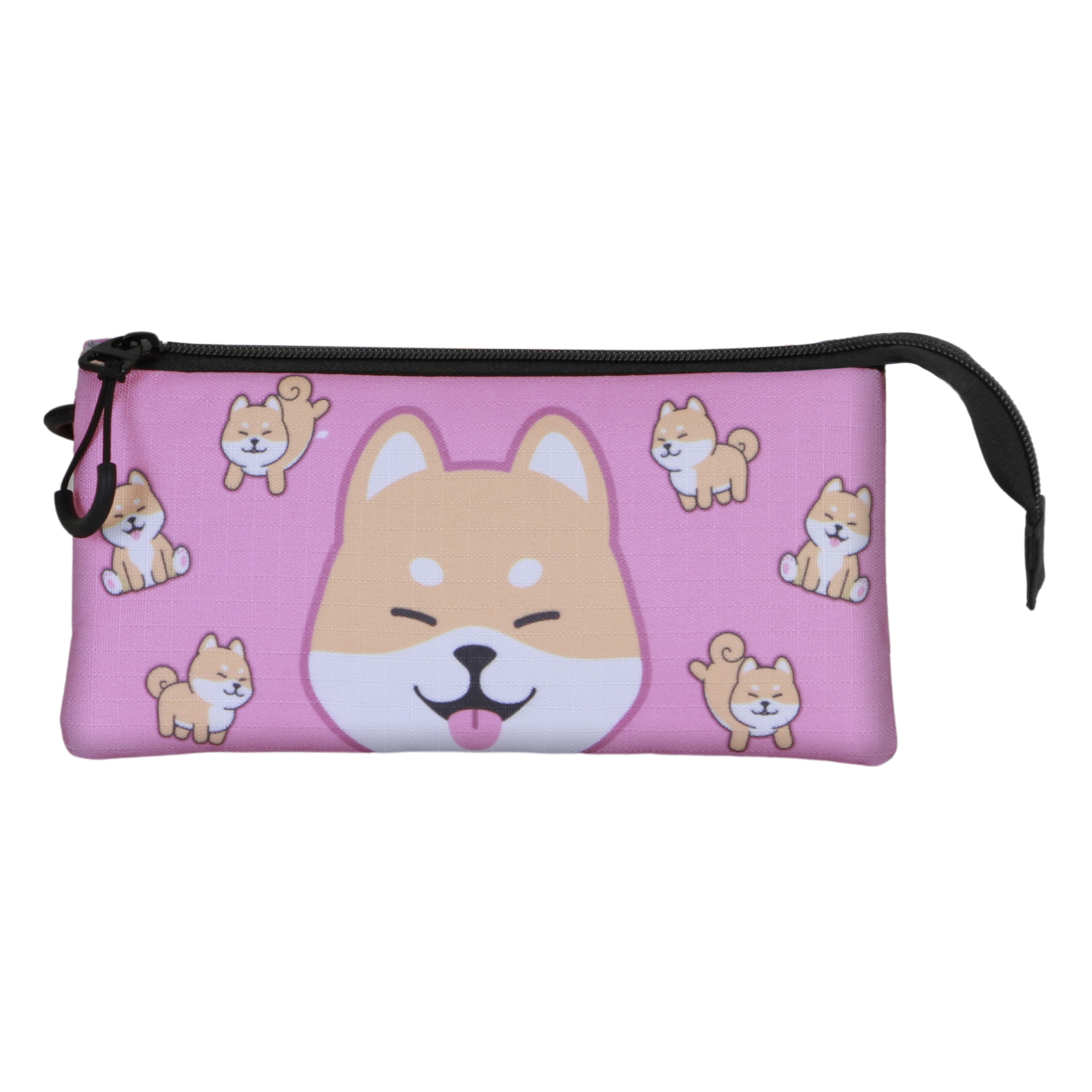 Estojo Triplo Oh My Pop! Shiba Oh My Pop! Karactermania Rosa Rosa-2