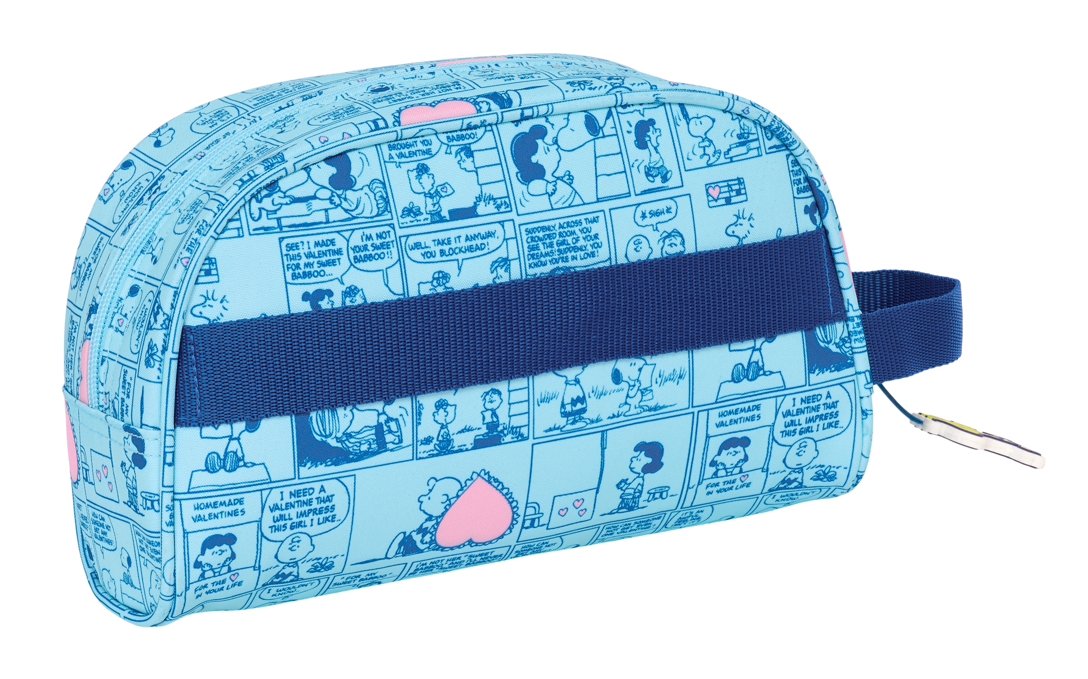 Neceser adaptable a carro Snoopy Safta azul claro 2