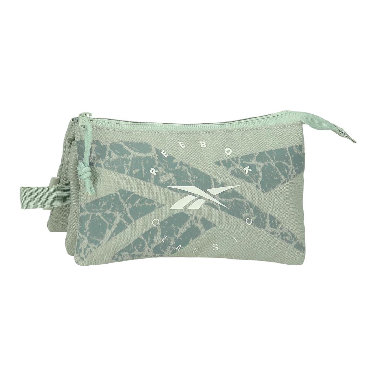 Estuche Reebok Trace tres compartimentos 1