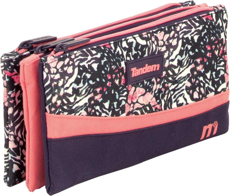 Imagem 0 de Estojo Escolar com Tres Bolsos Independientes Separados Mediante Fechos de Correr Tandem.