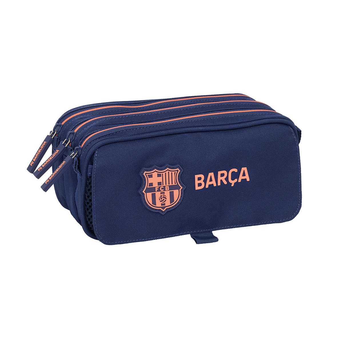 Imagen 0 de Portatodo triple big F.C. Barcelona azul marino