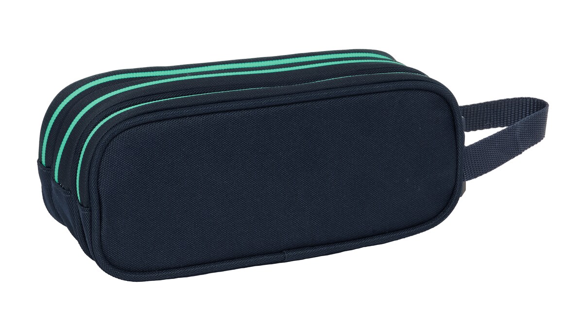 Estojo Triplo Real Madrid Azul-Marinho Azul-marinho escuro-2