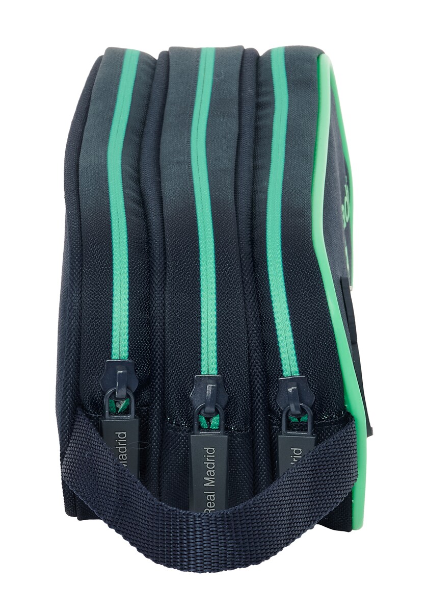 Estojo Triplo Real Madrid Azul-Marinho Azul-marinho escuro-3