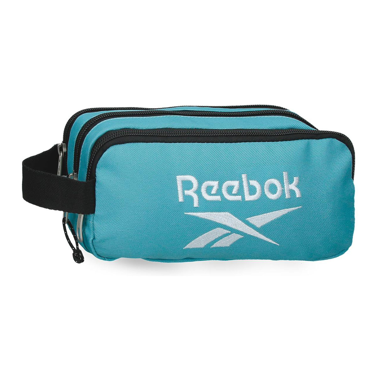 Imagem 0 de Estojo Tres Compartimentos Reebok Boston Turquesa Azul