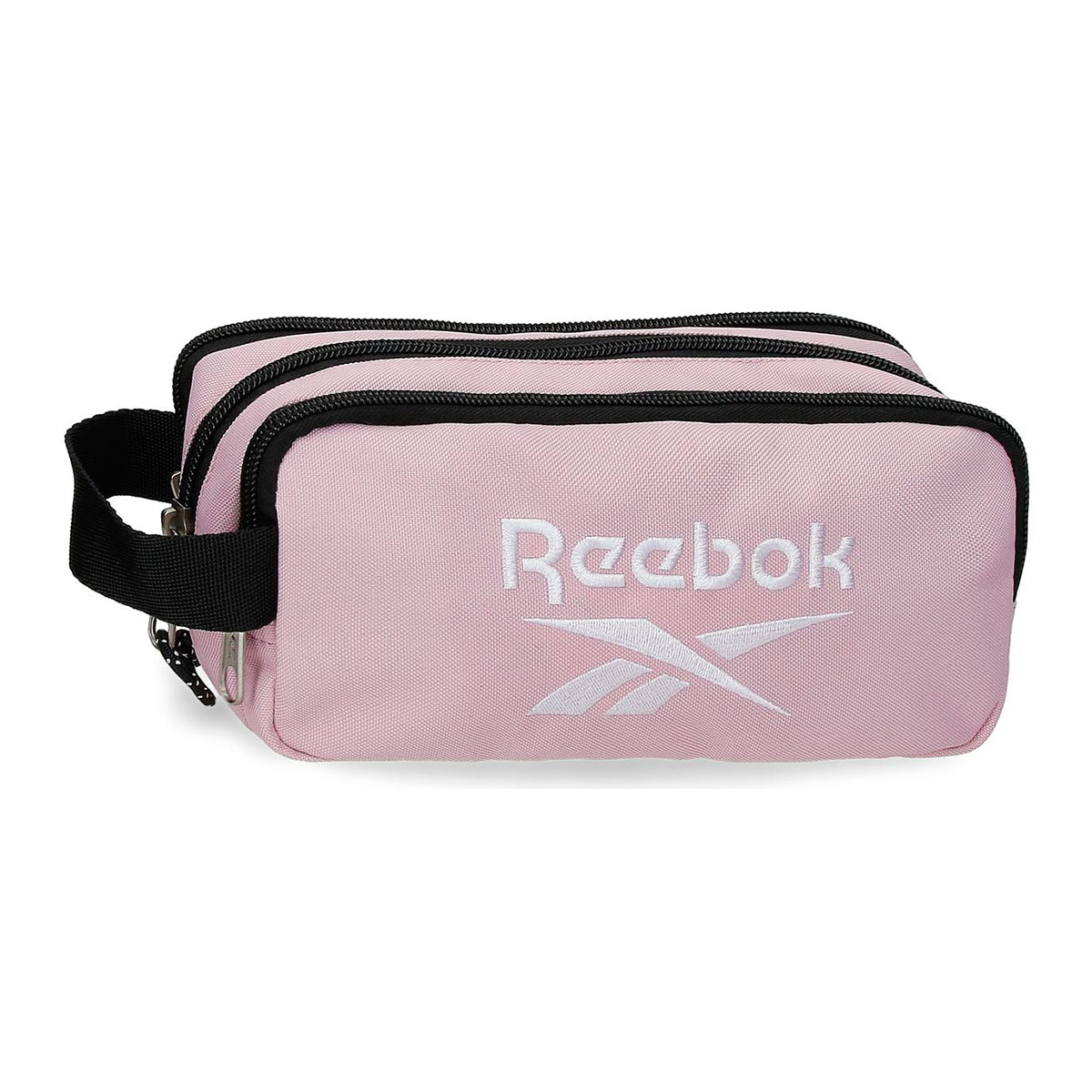 Imagem 0 de Estojo Reebok Boston Triplo Compartimento Rosa