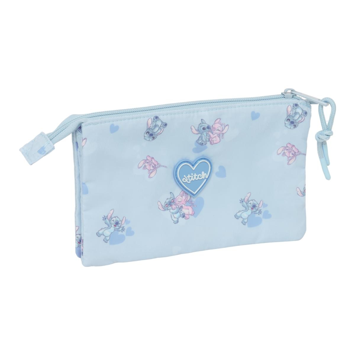 Portatodo triple Lilo & Stitch Safta azul claro Azul claro-2