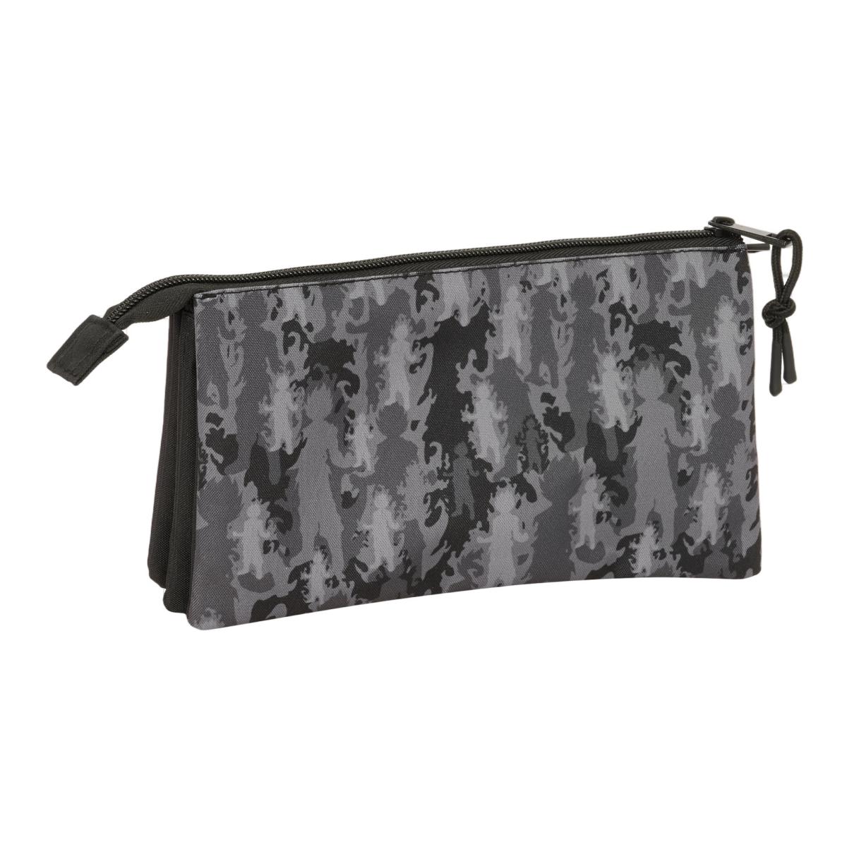 Estojo Triplo Dragon Ball Safta Preto Preto-2