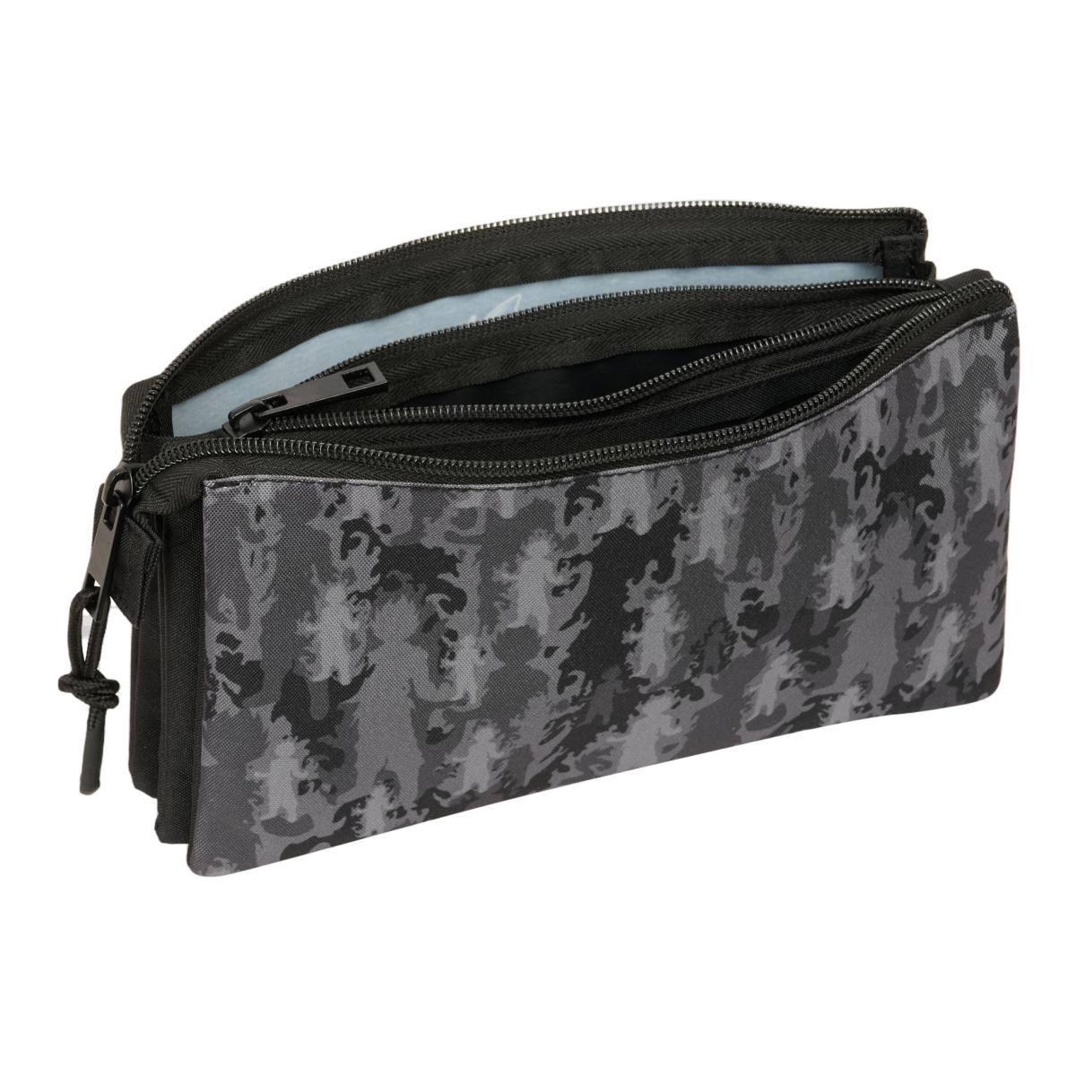 Estojo Triplo Dragon Ball Safta Preto Preto-3