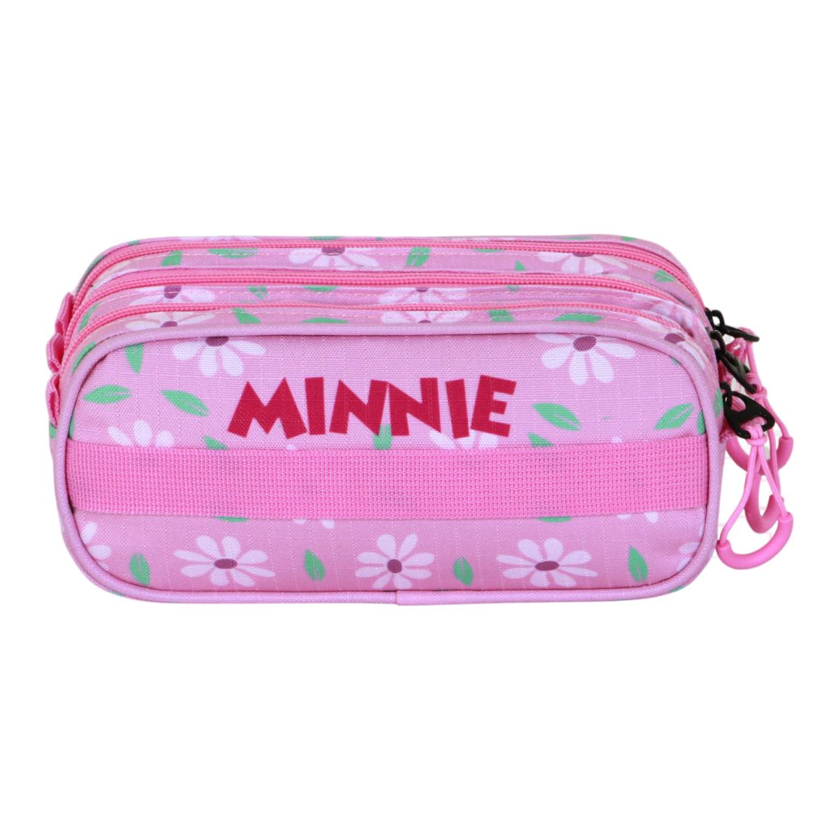 Estojo Trick Fan 2.2 Minnie Mouse Blooming Disney Karactermania - Rosa Rosa-3