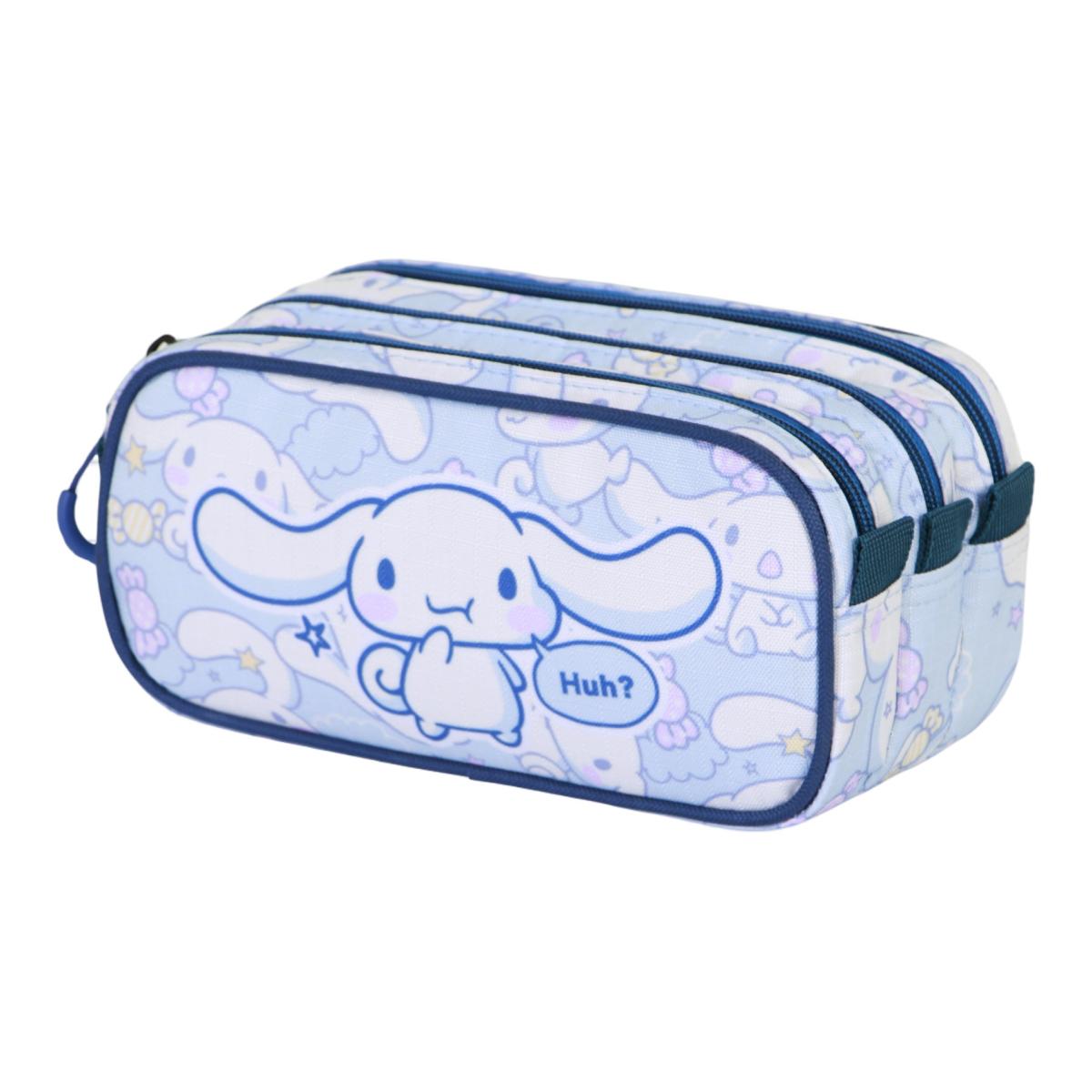 Imagen 0 de Estuche portatodo trick fan 2.2 Cinnamoroll candy Sanrio Karactermania azul
